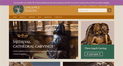 Desktop Screenshot of oakappledesigns.com
